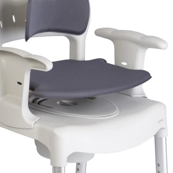 Etac Swift Shower Chair /commode Soft Seat Pad, Grey