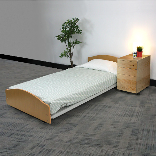 AVALON FLOOR BED Standard  Beech