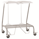 Double Linen Skip Trolley With Lid