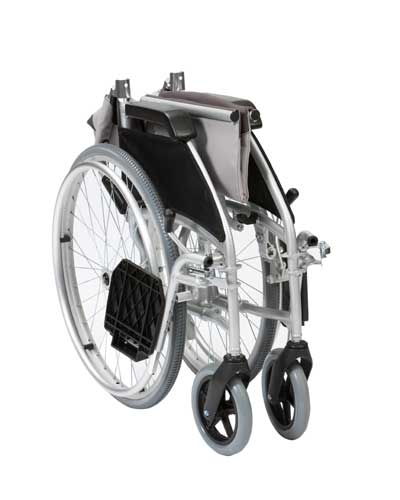 Ultra Lightweight Aluminium Wheelchair 17" Self Propelled