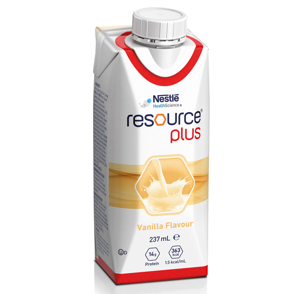 Resource Plus Vanilla 237mL- Ctn 24