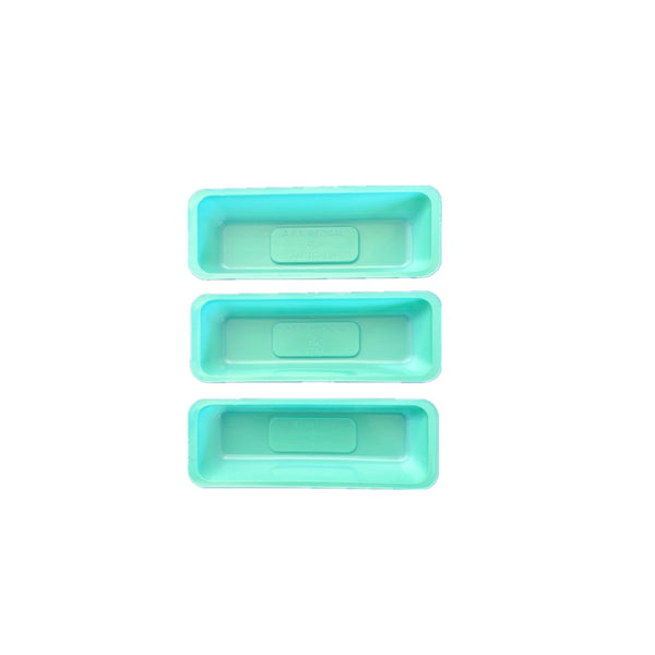 Injection Tray Green (Pack of 100 Trays)